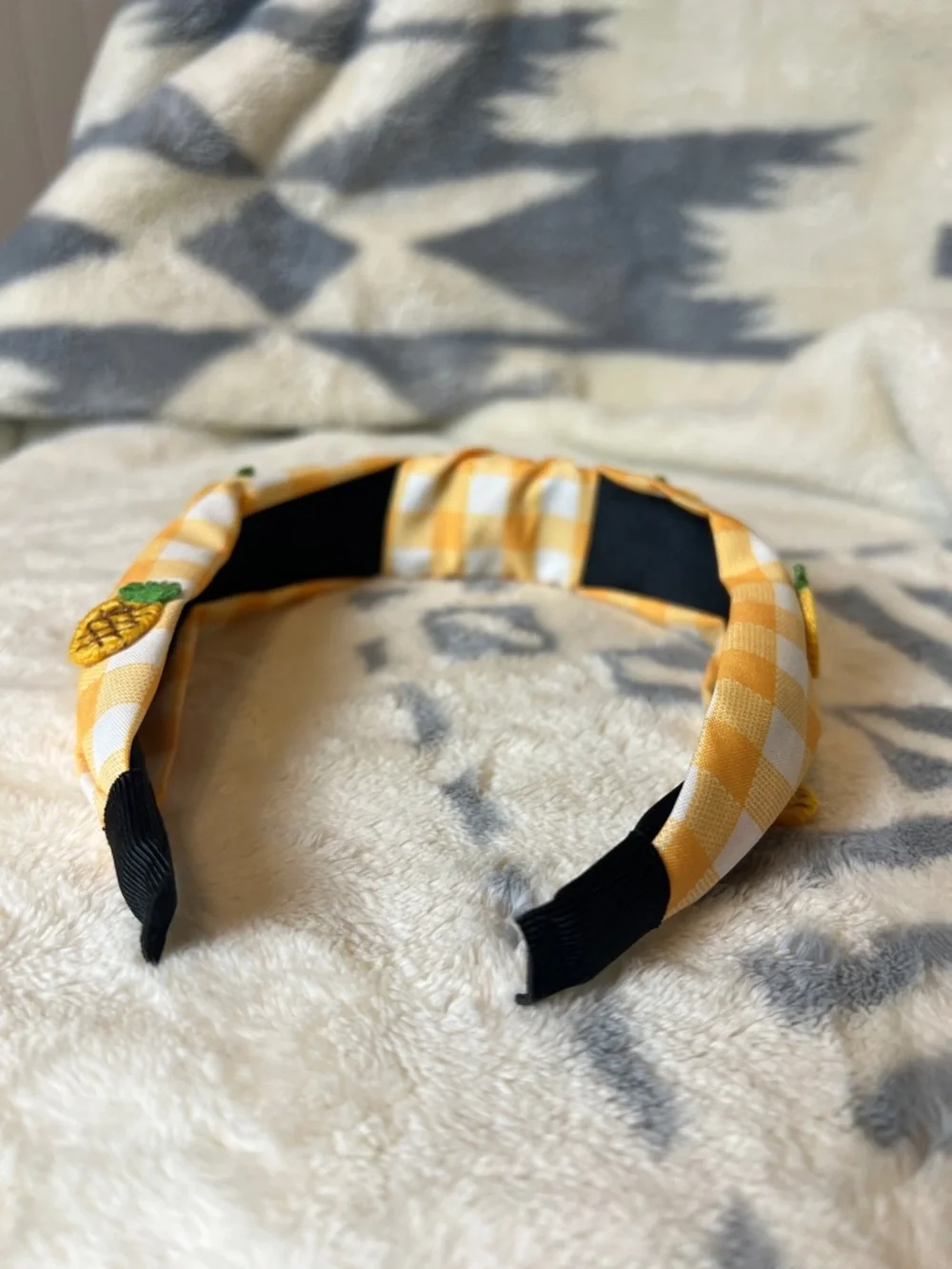 🍍Pineapple top knot headband🍍